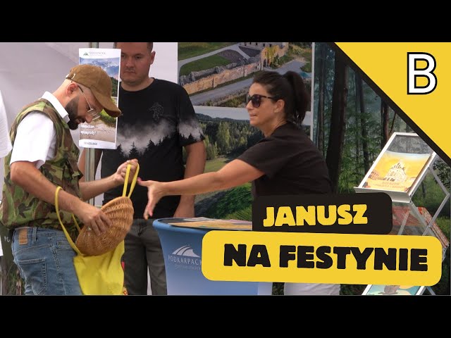 JANUSZ NA FESTYNIE W ŁODZI BIERZE WSZYSTKO ZA DARMO