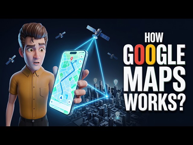 How Google Maps Works 🌍 | The Technology Explained in 3D