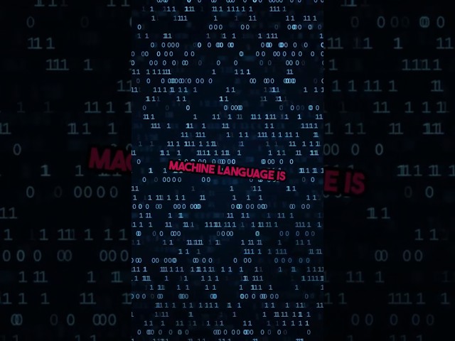 Machine Language: The First Computer Language! #shorts #computer #digitallearning #tech