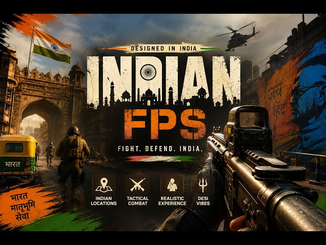 I Made an Indian FPS Game in Godot 4 From Scratch 🇮🇳 | First Look Gameplay & Devlog #1