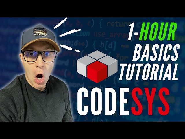 Codesys 1 hour Tutorial | Motor, PLC and pneumatic actuators