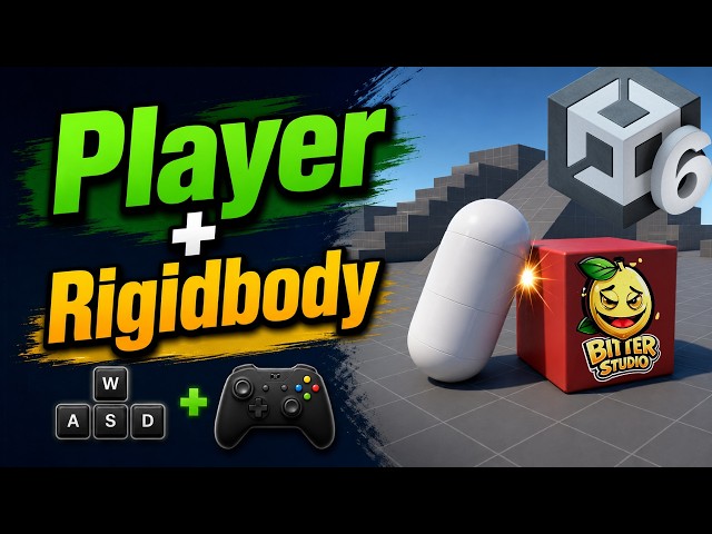 How to Move the Player with Rigidbody in Unity