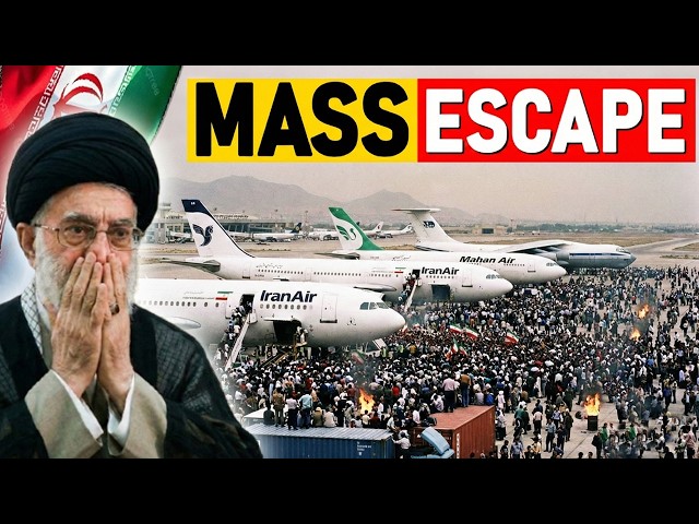 AIRPORT CHAOS: Thousands SCREAM in Terminals as Khamenei SHUTS The Gates of Freedom FOREVER!