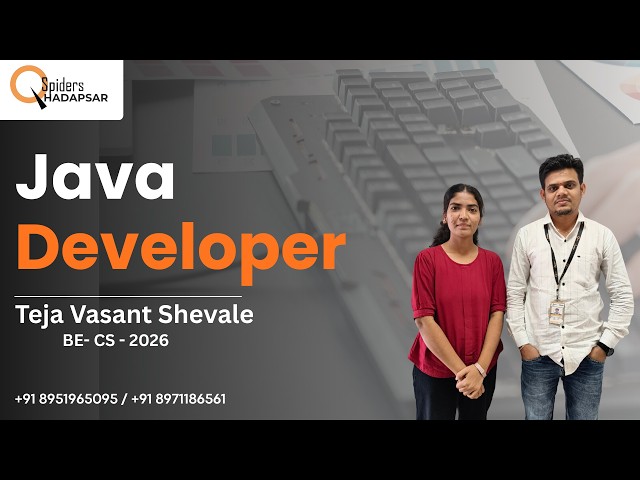 Another Java Developer Placed! | Teja Shevale | Placement Success 2026