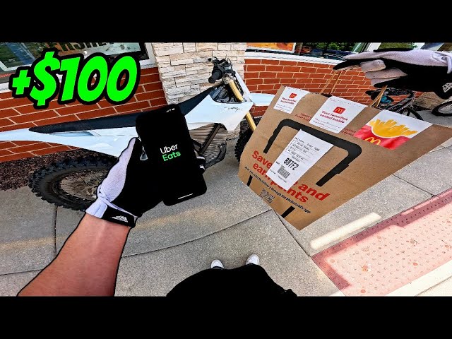 UBER EATS Delivery On Stark Varg Alpha