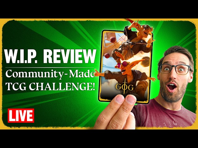 3D Trading Card Challenge Stream 4 | GAUNTLET OF GODS