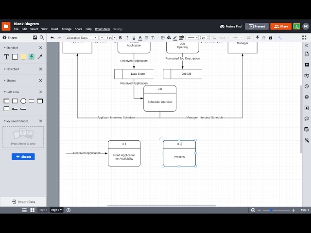 How to create a Level-1 Data Flow Diagram (DFD)
