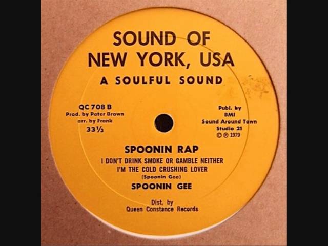 Spoonie Gee - Spoonin' Rap (1979)