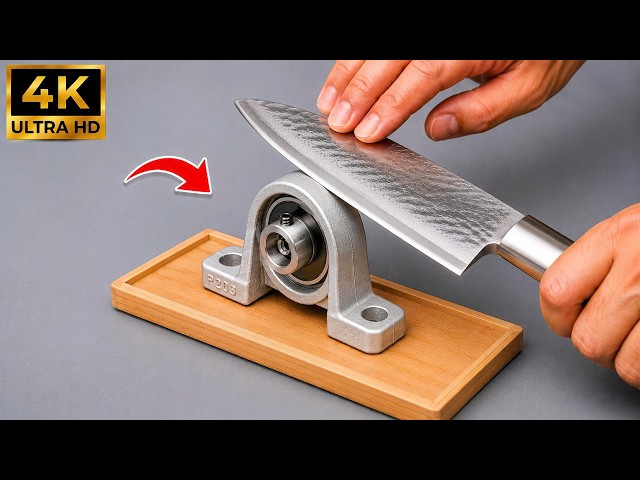 The World's Sharpest Kitchen Knife! Sharpen A Knives To Razor-Sharp in Just 2 Minutes Like A Pro