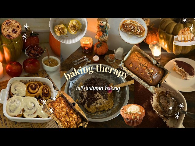 1 Hour of Easy Fall Baking Recipes 🍁🕯️ | Simple Cozy Autumn Desserts Compilation
