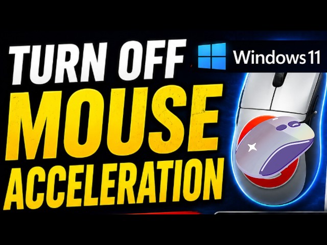 How To Turn Off Mouse Acceleration in Windows 11 | Fix Mouse Accuracy Issues in Windows 11