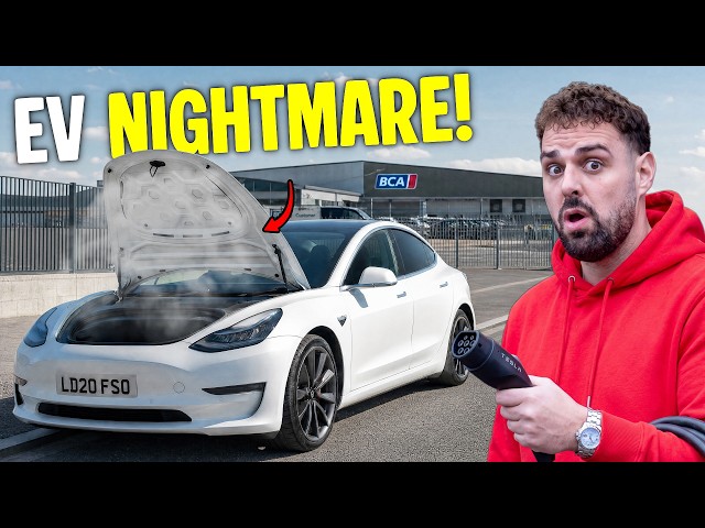 I BOUGHT A CHEAP HIGH MILEAGE TESLA 3 PERFORMANCE FROM BCA!
