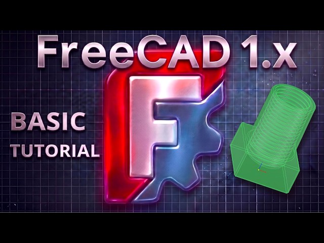 How to Draw a Basic Bolt with a Real Thread in FreeCAD !