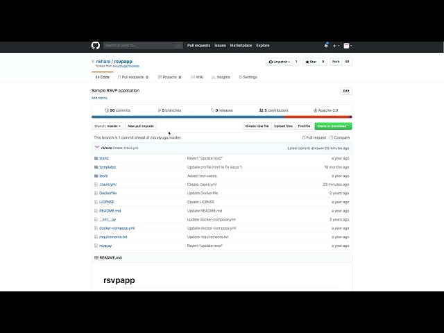 Triggering Automated Test Cases for a GitHub Repository with Travis CI