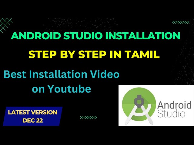 Android Studio Installation and Setup | Tamil | Emulator setup Tamil | Latest | 2022