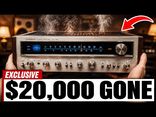 8 Vintage Receivers That DESTROY Themselves When Plugged In