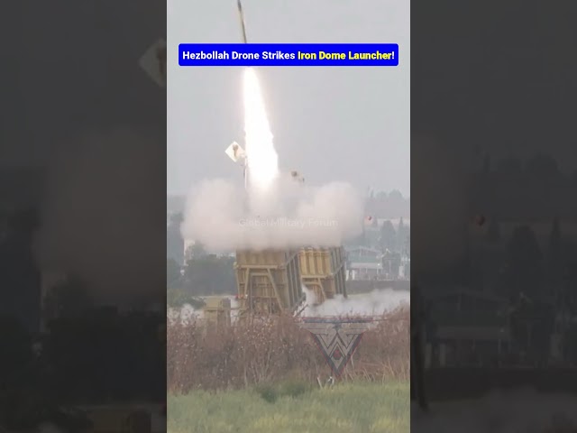 Hezbollah FPV Drone Penetrates Iron Dome AIR Defense