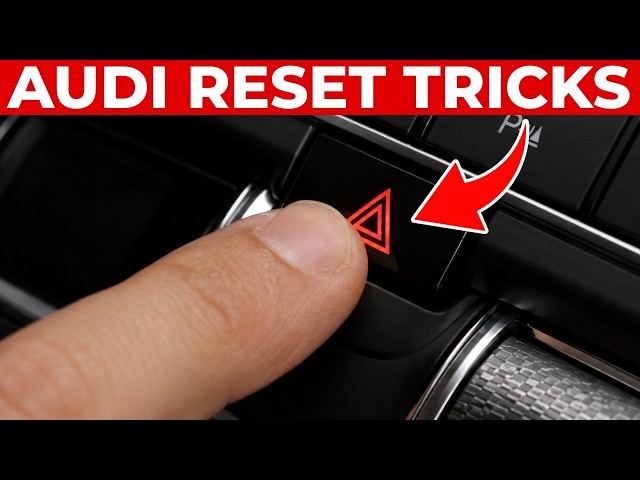 FIX 95% of Your Audi Problems With These Tricks (BEFORE YOU CALL A MECHANIC)