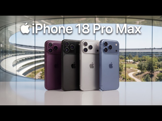 iPhone 18 Pro Max LEAKS: 12 UPGRADES That Are TOO GOOD to Be True!