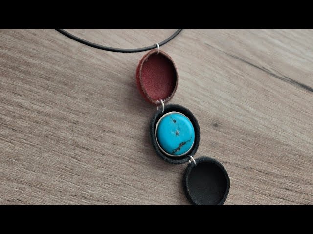 DIY Leather Pendant in 15 Minutes