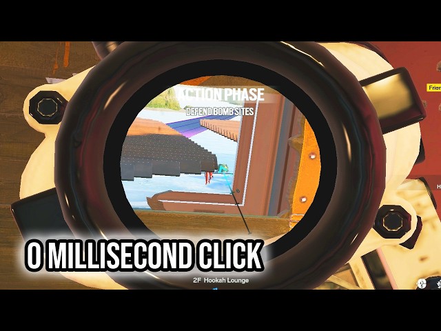 0ms Click Timing - Rainbow Six Siege