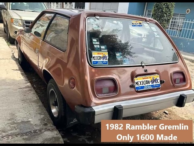 Only 1,600 Made - 1982 Mexican Spec Rambler Gremlin - 60629H