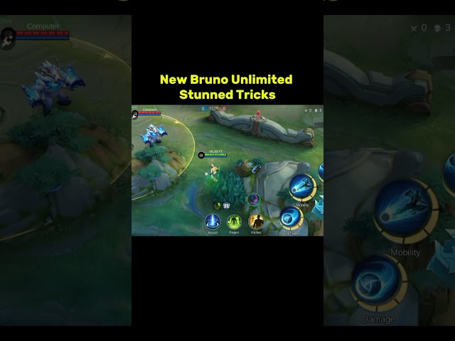Bruno New Unlimited Stunned Tricks Tutorial ☠️📈 #bruno #shorts #tutorial #ml2b