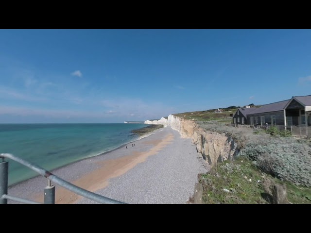 VR 180 Vuze XR 3D Seven Sisters Cliffs