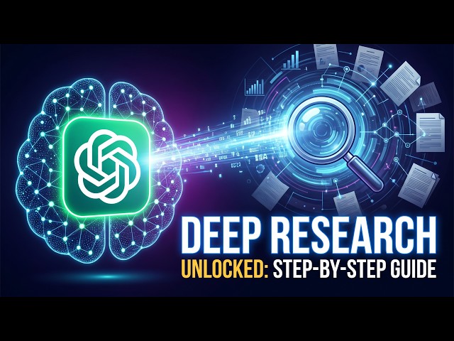 How To Use Deep Research In ChatGPT | Generate Research Reports In ChatGPT