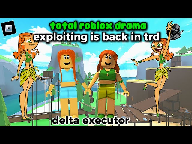 EXPLOITING IN TOTAL ROBLOX DRAMA DELTA EXECUTOR IS BACK🏆