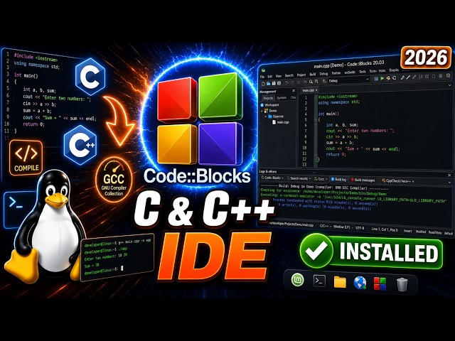 Download and Install Code Blocks in Linux