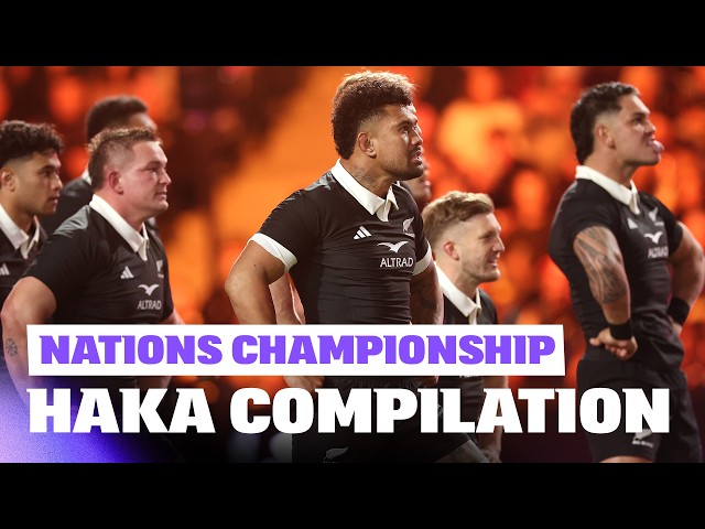 All Blacks Haka Compilation | Nations Championship 2026