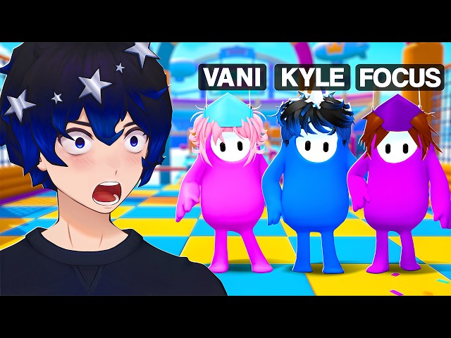 Playing FALL GUYS With ROBLOX YOUTUBERS..