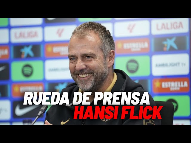 EN DIRECTO I Rueda de prensa de Hansi Flick previo el partido de Copa del Rey frente al Guadalajara