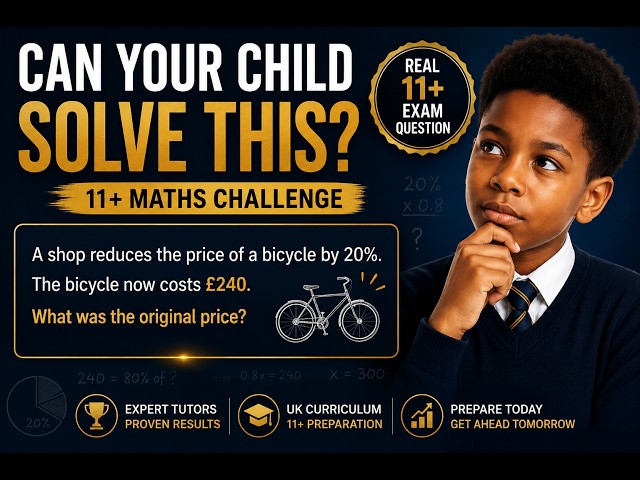 Can Your Child Solve This 11+ Maths Question? | Elite UK Exam Prep