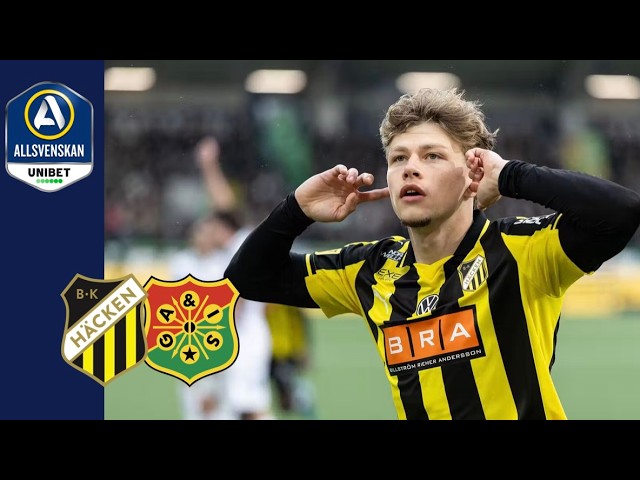 BK Häcken - GAIS (2-1) | Höjdpunkter