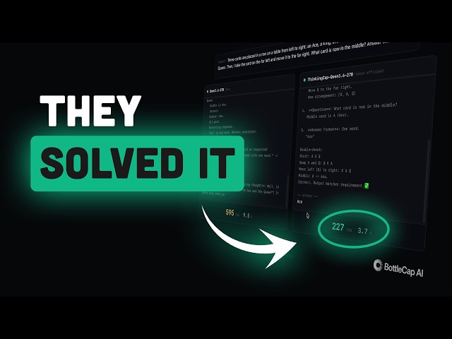Did This Open Source Model Just Fix AI Reasoning? (ThinkingCap)