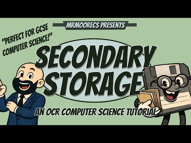 Secondary storage types & examples | OCR GCSE (J277) 9-1 Computer Science