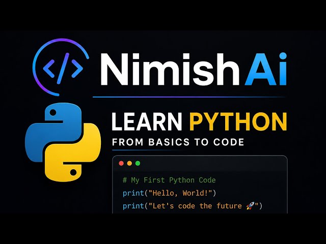 🚀 Python Series Part 2 is here!