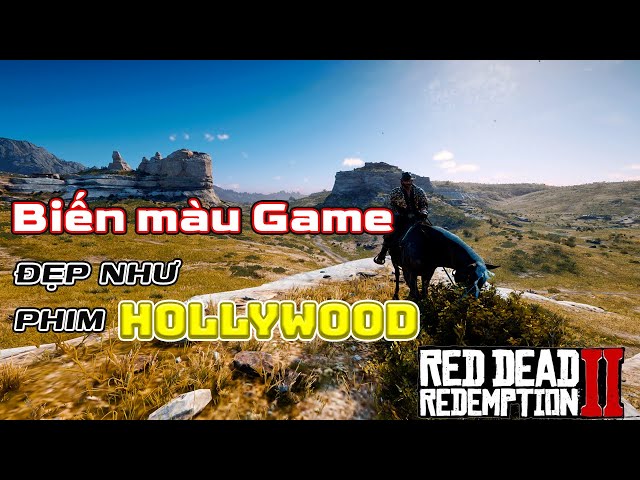 Biến Màu Game RDR2 thành Siêu Phẩm Điện Ảnh! 🎨🔥| Chỉnh ReShade Dễ Dàng