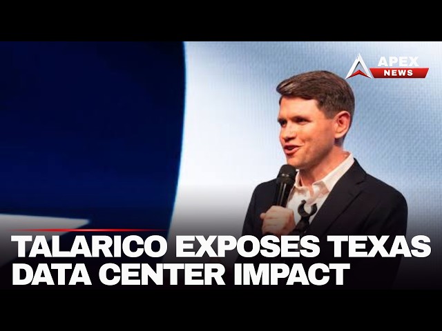 James Talarico Sounds the Alarm Over Texas Data Centers | US News | US Data Centres | Donald Trump