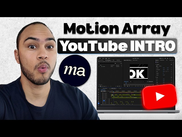 How to Build a YouTube Intro in 5 Minutes With Motion Array