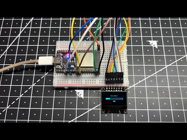 ESP32 + OLED Display | 7 Pins? NO PROBLEM!