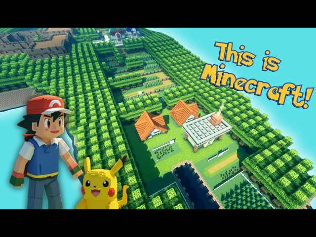 Kanto Region in Minecraft | 2:1 Scale Recreation | Project Trailer