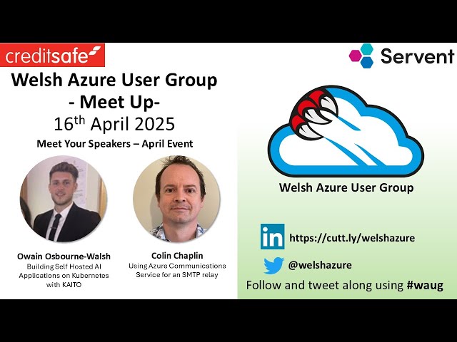 Welsh Azure User Group - April 2025 Event