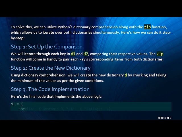 How to Compare Nested Dictionaries in Python and Update Values Conditionally