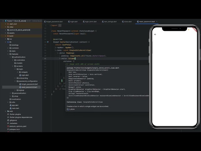 06   The Surprising Truth About Flutter Forgot Password UI Nobody Tells You