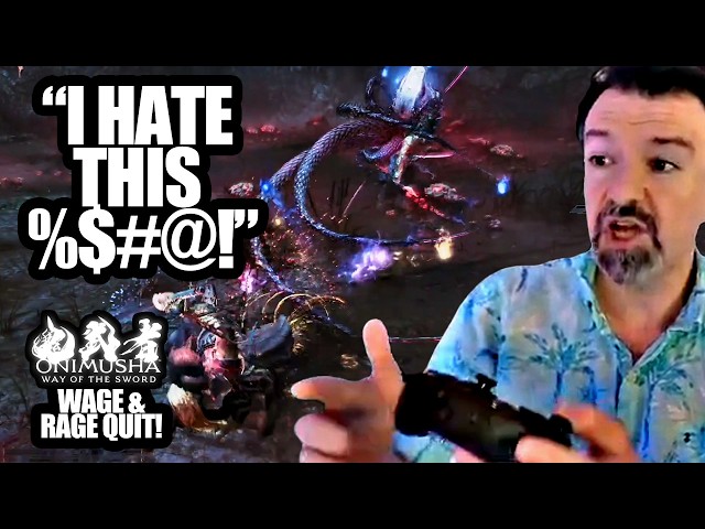 DSP $72 Disaster Onimusha Wage Quit! Rush by Skipping All Enemies! Rage Quits @ Ganryu Boss 10-01-26