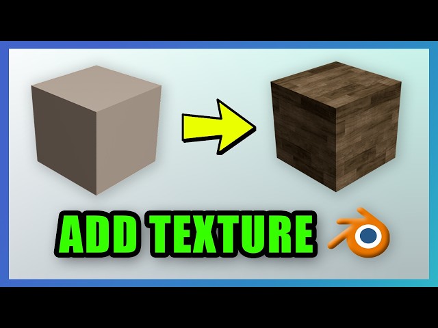 How to Add Textures to objects in Blender | 2026