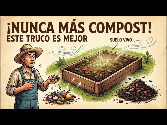 ¿Por qué DEJÉ de hacer compost? Este método simple funciona MUCHO mejor
